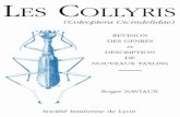 Michel Rapilly. - linneenne-lyon.orglinneenne-lyon.org/spip3/IMG/pdf/livresllcollyris2a.pdf · A Michel Rapilly. Mon ami dans la vie, mon guide en Entomologie AVANT-PROPOS ... Ernst