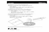Suplemento de instrucciones de instalación · PDF file Suplemento de instrucciones de instalación – Luminaria Metalux con sensor integrado: ... IECC, T24) manual raise, lower,