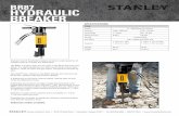 BR87 HYDRAULIC BREAKER - Stanley Infrastructure BR87 HYDRAULIC BREAKER Stanley Hydraulic Tools | 3810
