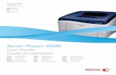 Xerox Phaser 6600 - CNET Content...Xerox Phaser 6600 Color Printer Imprimante couleur Xerox ® Phaser ® 6600 User Guide Guide d'utilisation Italiano Guida per l’utenteDeutsch BenutzerhandbuchEspañol