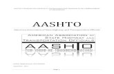 AASHTO - IDRRIM · 2013-04-26 · AASHTO est l’acronyme de American Association of State Highway and Transportation OfficialsThe. Association à but non lucratif, l'AASHTO est le