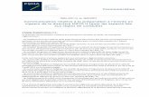 la directive MiFID II - FSMA · 3/21 / FSMA_2017_11 du 18/07/2017 Ces textes – qualifiés dans la présente communication de « textes MiFID II » – visent à réviser la directive