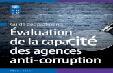 Guide des praticiens - Anti-Corruption...élaboré pour aider les autorités nationales chargées de la lutte contre la corruption, ainsi que les bureaux pays du PNUD et autres partenaires