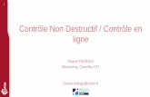 Contrôle Non Destructif / Contrôle en ligne · 2019-05-06 · Oriane.fedrigo@cetim.fr. Le CND au Cetim – ies 2 Sommaire Problématiques CND Inspection en ligne Contrôle en sortie