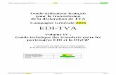 EDI-TVA - impots.gouv.fr · Guide utilisateur français EDI-TVA 2016 Date de mise à jour : 18/12/2015 EDI-TVA version palier 2016-02 Volume 04 page 5 (102, 602, 718, 801 ou 802)