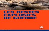 LES RESTES EXPLOSIFS DE GUERRE · 2016-10-19 · En 2012, plus de 240000 pièces de REG ont été détruites par les organisations de déminage en Libye. Les REG sont l’une des