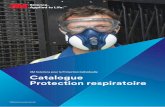 Catalogue Protection respiratoire 2018...effi cacité de fi ltration et leur taux de fuite totale maximale vers l’intérieur (classes FFP1, FFP2 et FFP3) et leur résistance au colmatage.