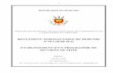REGLEMENT AERONAUTIQUE DU BURUNDI N°19.1 (RAB 19.1) - … · 2019-10-24 · 1 republique du burundi ministere des transports, des travaux publics, de l’equipement et de l’amenagement