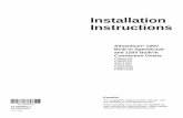 Installation Instructions - Lowes Holidaypdf.lowes.com/installationguides/084691811794_install.pdf · 2018-08-03 · Installation Instructions Advantium® 120V Built-In SpeedCook