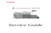 imagePRESS C1+II Service Guide - Canon Globaldownloads.canon.com/isg_guides/imagePRESS_C1+II_SG00.pdfimagePRESS C1+II Service Guide imagePRESS C1+II Service Guide May 2013 Page i Published
