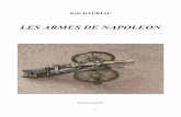 LES ARMES DE NAPOLEONplanete-napoleon.com/docs/LesarmesdeNapoleon.extrait.pdf · Rappelons que le fusil obtient e(cm)=16 à environ 450 m et e(cm)=44 à 70 m. Ainsi, l’effet létal