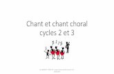 Chant et chant choral cycles 2 et 3 - ac-rouen.freac76.spip.ac-rouen.fr/IMG/pdf/chanter_aux_cycles_2_et_3... · 2019-03-03 · -repérer et nommer une organisation simple dans un
