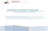 Charte d’audit interne - · PDF file des pratiques professionnelles de l’audit interne qui préise : « La mission, les pouvoirs et les responsa ilités de l’audit interne doivent