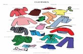 CLOTHES - Collinsresources.collins.co.uk/free/MFL/French/ELFrenchWorksheets.pdf · Nom: Classe: le lit de deux personnes la fenêtre le lavabo les toilettes (fem pl) la couette la