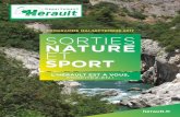 PROGRAMME MAI-SEPTEMBRE 2017 SORTIES NATURE ET SPORT · 2017-05-09 · 3./ Les beaux jours reviennent et avec eux nos envie de nature et de sport ; et dans l’Hérault, il y a de