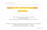 Ecole Polytechnique Universitaire de Montpellier ...€¦ · Title: Microsoft PowerPoint - log9_synchrone [Mode de compatibilité] Author: pravo Created Date: 2/8/2013 9:48:16 AM
