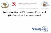 Introduction à l‘Internet Protocol (IP) Version 4 et …...La périphérie du réseau (Edge) End-systems (hôtes): Exécutent des programmes / application e.g., WWW, email au "bord