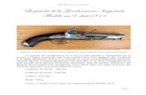 Le pistolet de gendarme en 1811 - Napoleonic Societynapoleonicsociety.com/french/pdf/pistolet1811.pdfLe pistolet de Gendarmerie An 9 est un petit pistolet à chargement par la bouche.