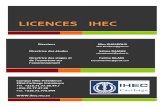 LICENCES IHEC · 2013-06-17 · Hedi NOUBBIGH (noubbigh.h@topnet.tn) Directeur du Département Droit Abdelmajid ABOUDA (abdelmajidabouda@yahoo.fr) Directeur du Département Economie