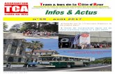 Tram & bus de la Côte d’Azur · 2017-09-18 · Infos & Actus TCA – août 2017 Tram & bus de la Côte d’Azur Sauvegarde et mise en valeur du patrimoine des transports azuréens