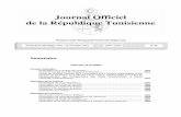 Sommaire - legislation.tn · N° 90 Journal Officiel de la République Tunisienne — 25 novembre 2011 Page 2683 Ministère de la Planification et de la Coopération Internationale