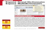 Espasa Grand Dictionnaire Espasa Multidictionnaire · Premier éditeur de dictionnaires dans le monde hispanique, Espasa Calpe doit sa réputation à la qualité de rédaction de