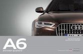 1 A6 · 2015-11-18 · Conditions Générales de Vente disponibles dans le réseau Audi Service ou sur Extension de garantie A6 allroad quattro 1 an supplémentaire (2 + 1) 2 ans