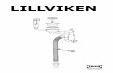 LILLVIKEN · 2017-07-06 · Controleer, als de sifon enige tijd in gebruik is, of alle aansluitingen nog goed afdichten. DANSK Kontrollér efter et stykke tid, at alle samlinger er