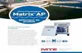 Matrix AP - MTE CorporationNotre Matrix® AP est le filtre passif le plus évolué actuellement sur le marché. La majorité des filtres classiques fonctionnent bien à 100 % de la