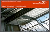 Menuiserie métallique - ArcelorMittal France/AMD... · 2012-07-10 · va forme série 50 2020 20 20 20 20 2020 10 20 20 10 20 2 z z z zz 2020 50 v52 010 b/z v53 010 30 b/z v54 010