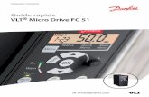 Guide rapide VLT Micro Drive FC 51 - DICEEPdiceep.fr/wp-content/uploads/2018/11/MG02BC04... · Danfoss propose en option des filtres de ligne destinés à améliorer les harmoniques.