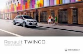 Renault TWINGO · Renault TWINGO Notice d’utilisation. passion performances ELF partenaire des RENAULT préconise ELF Partenaires dans la haute technologie automobile, Elf et Renault