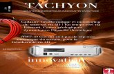 TACHYON · 2018-12-12 · .tachyon.es Premier TRT Dynamique, Autonome, Portable, avec Géolocalisation et connexion Wiﬁ à Internet du monde! Pour effectuer les Tests de Réponse