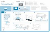 GB Setup Guide Setup Guide - CNET Content Solutions · sony kd-49xf70xx / 43xf70xx [gb, fr, es, nl, de, pt, it, se, dk, fi, no, pl, cz, sk, hu, ro, bg, gr, tr, ru, ua] 4-735-166-11(1)