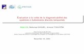 Baisi LIU, Mohamed GHAZEL, Armand TOGUYENImsr2013.inria.fr/Pdf/Liu.pdf · Introduction 1 Introduction Discrete event systems Fault diagnosis of discrete event systems Objectives Baisi