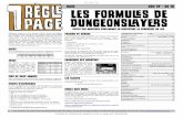 Les formu s de Dungeons y s - WordPress.com · Cet article est paru dans le Magazine Slay de Mars 2013,il est disponible en téléchargement libre sur le site base Ds4 VF - # 10 faites
