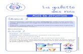 La galette des rois - CREFECO Galette.pdf · En France, on mange la galette en janvier, et seulement en janvier ! Les enfants aiment beaucoup ce dessert parce qu’il y a une fève