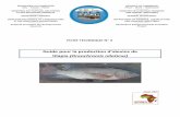 Guide pour la production d’alevins de tilapia (Oreochromis ...cap-insertion.org/ims/publication/2018/95.pdf · agro-économique du pays. Les axes de travail définis consolident