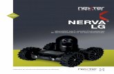 NEX 012 2VOL NERVA LG FR BAT · Le NERVA® LG est particulièrement adapté à la reconnaissance en zone dangereuse dans le but de détecter d’éventuelles menaces IED ou CBRN.