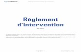 Règlement d’intervention · Règlement d’intervention du CONSUEL Page 2 sur 11 SC 165-5 (déc. 2011) Au titre du présent règlement, les mots en italique ont comme signification