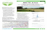 Logiciel d’hydrologie urbaine pour le diagnostic et le ...hydratecsoft.free.fr/logiciels/meteeau/fiche_meteeau.pdf · Module Pluie-Débit hydraulique urbaine, développe Module