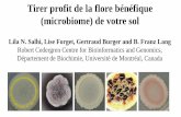 Tirer profit de la flore bénéfique (microbiome) de votre sol · 2018-02-04 · La composition de la communauté d’endophytesdépend du cultivar –très spécifique. La diversité