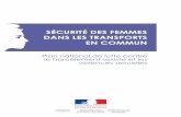 SÉCURITÉ DES FEMMES DANS LES TRANSPORTS EN COMMUN · 2016-06-30 · ÉDITOS La sécurité est un droit fondamental pour chaque français, en tout point du territoire, et notamment