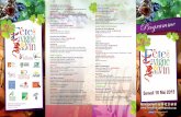 Mise en page 1 - La Fête de la Vigne et du Vin | Événementlafetedelavigneetduvin.com/wp-content/uploads/2015/04/... · Villa Minna Vineyard Roque Pessade, CD 17 – 04.42.57.23.19