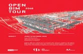 OPEN BIM 2016 TOUR · 2016-09-21 · ANNECY JEUDI 13 OCTOBRE 2016 Logis Alb’Hôtel Grill, 369 route des Asnières, 74540 Alby-sur-Chéran L’Open BIM Tour 2016 est la tournée