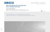 Edition 1.0 2009-11 INTERNATIONAL STANDARD NORME ... · 3) IEC Publications have the form of recommendations for international use and are accepted by IEC National Committees in that