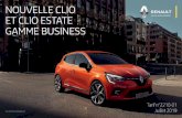 Clio Gamme Business - Renault · clio estate gamme business motorisations co2 (g∕km) t. mines puis. fiscale prix client en € (ttc) bonus∕malus en € business essence tce 90