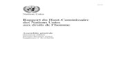 Rapport du Haut-Commissaire des Nations Unies aux droits ......Nations Unies aux droits de l’homme, la mise en place des institutions du Conseil des droits de l’homme et la réforme