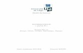 MATHEMATIQUE partim B - AFO1516... · - CALCULUS, with analytic geometry, R. Ellis, D. Gulick, Harcourt Brace Jovanovich Inc. 1993 et, pour les curieux, le fantastique - WHAT IS MATHEMATICS?
