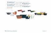 TEKU programm. Programme TEKU Programa. Programma … Supplies - Teku - Product Range.pdfInnovadores diseños de fondo para todas las aplicaciones. Fondi innovativi di vasi per ogni
